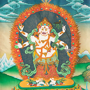 Mahakala Shadbhuja Sita Gonkar